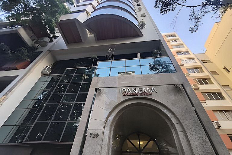Ipanema Beach Star- Praia -Metrô e 1 vaga garagem