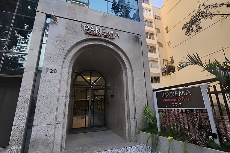 Ipanema Beach Star- Praia -Metrô e 1 vaga garagem