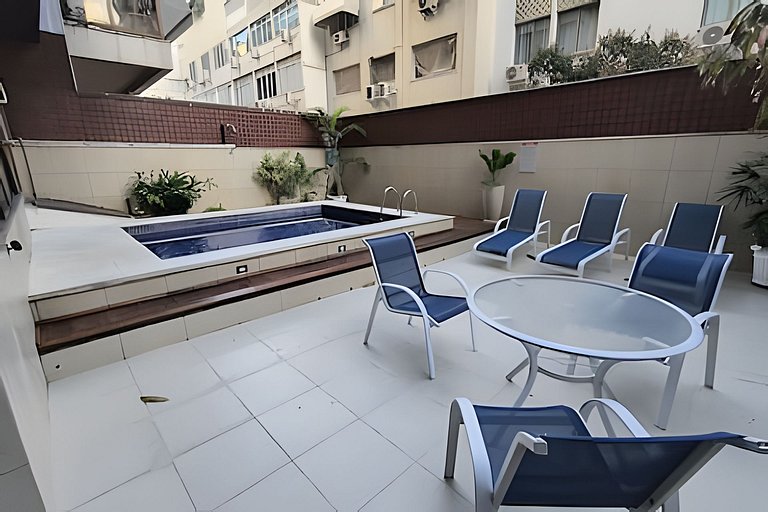 Ipanema Beach Star- Praia -Metrô e 1 vaga garagem