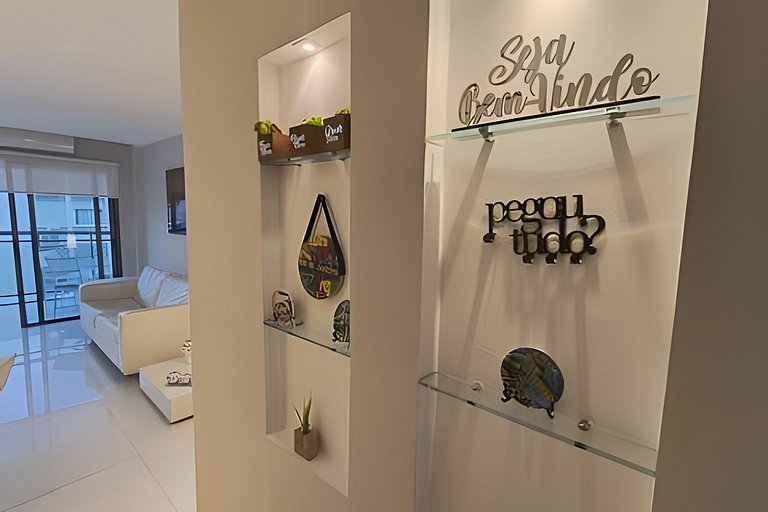 Ipanema Beach Star- Praia -Metrô e 1 vaga garagem