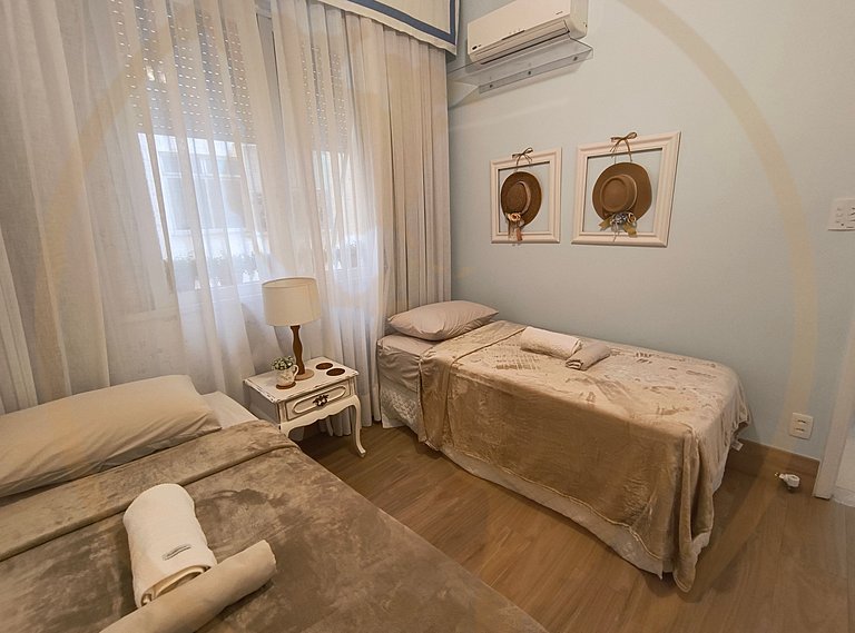 Vacation in Rio 3 min da praia