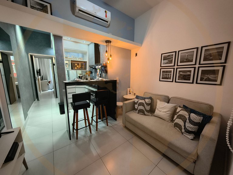 Copacabana - Barata Ribeiro 5 min praia e metrô