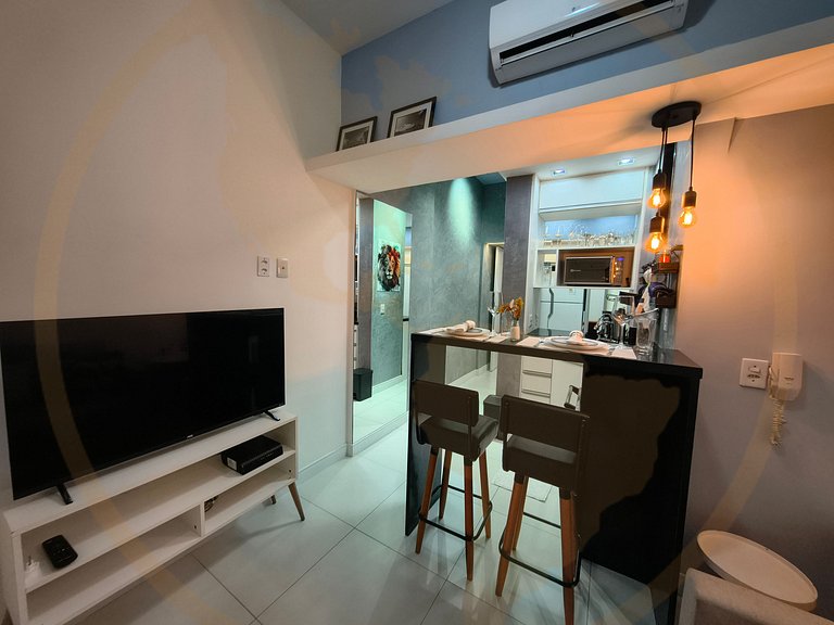 Copacabana - Barata Ribeiro 5 min praia e metrô