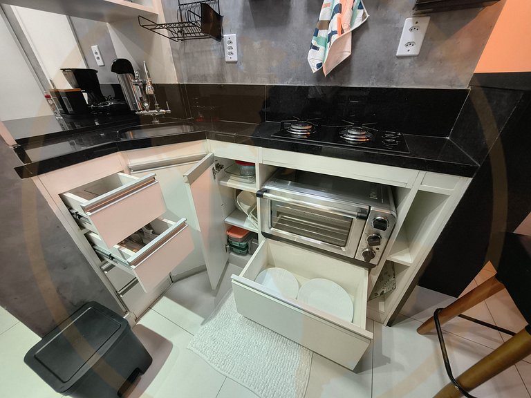 Copacabana - Barata Ribeiro 5 min praia e metrô