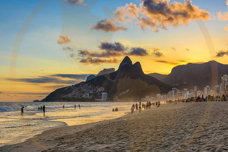 Copacabana - Barata Ribeiro 5 min praia e metrô
