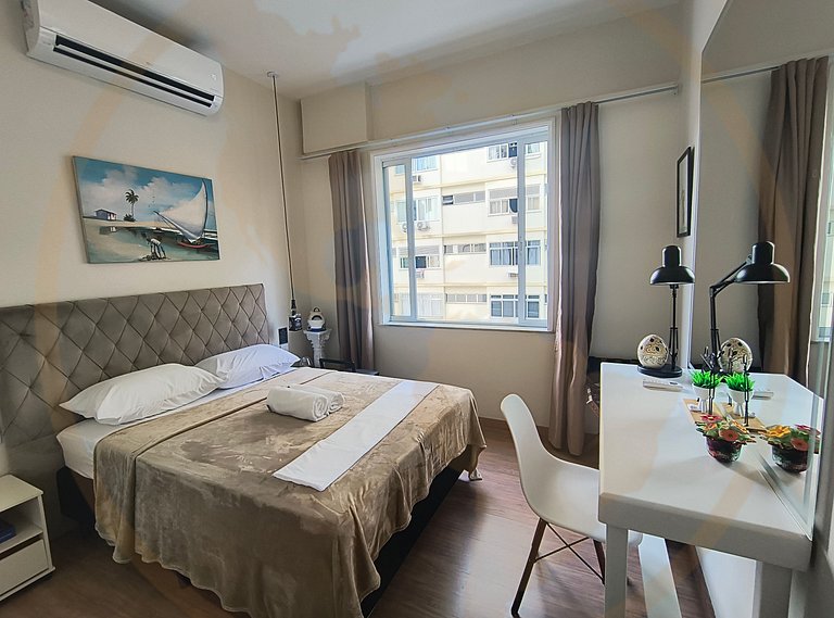 Ipanema - Jangadeiros, praia e metrô