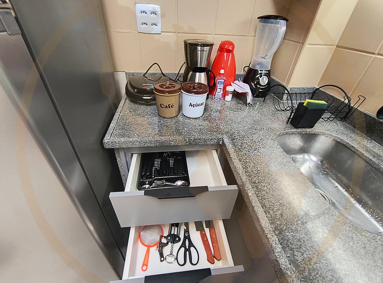 Ipanema - Jangadeiros, praia e metrô