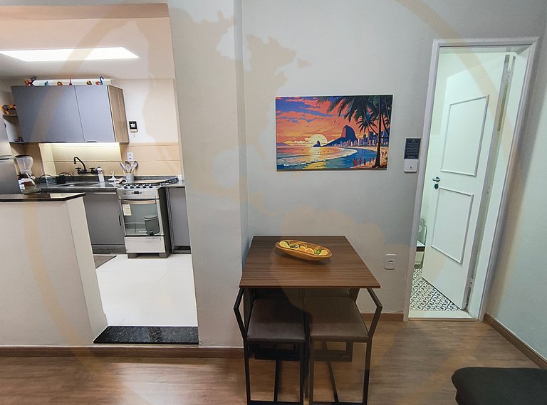 Ipanema - Jangadeiros, praia e metrô