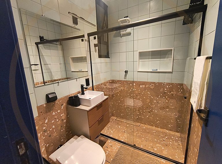 Leme - Av. Atlântica, pé na areia