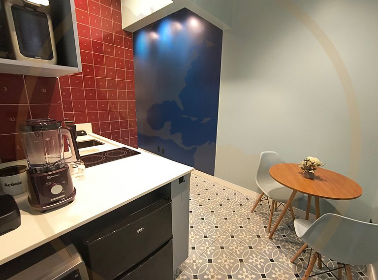 Leme - Av. Atlântica, pé na areia