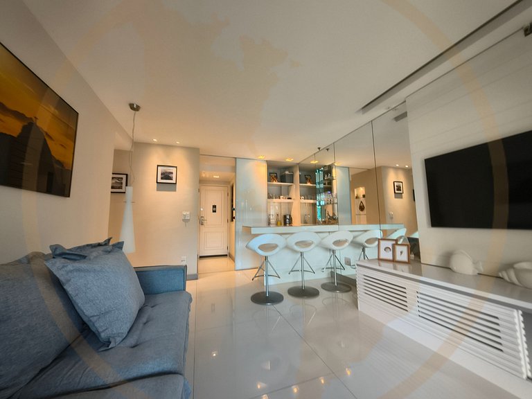 Ipanema Beach Star- Praia -Metrô e 1 vaga garagem