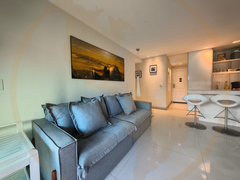 Ipanema Beach Star- Praia -Metrô e 1 vaga garagem