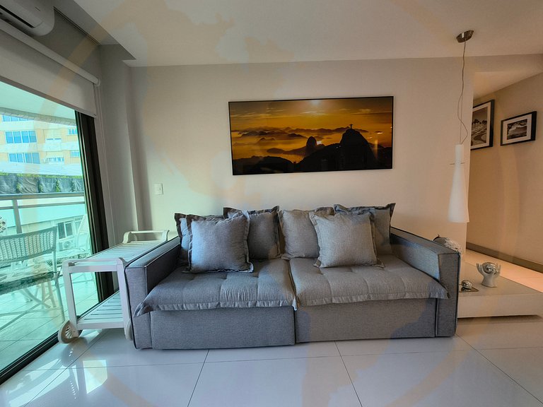 Ipanema Beach Star- Praia -Metrô e 1 vaga garagem