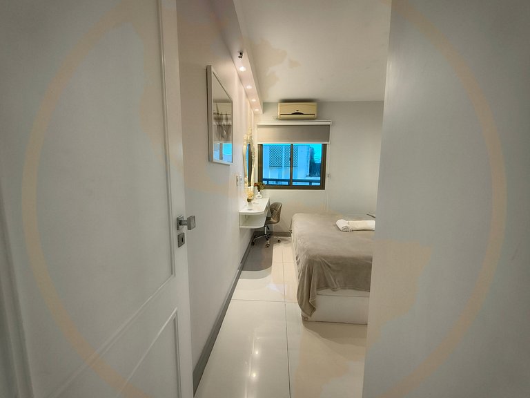 Ipanema Beach Star- Praia -Metrô e 1 vaga garagem