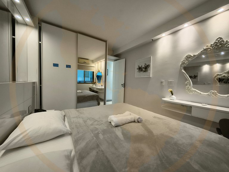 Ipanema Beach Star- Praia -Metrô e 1 vaga garagem