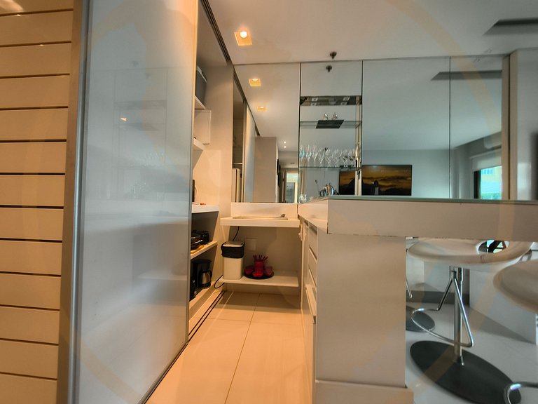 Ipanema Beach Star- Praia -Metrô e 1 vaga garagem