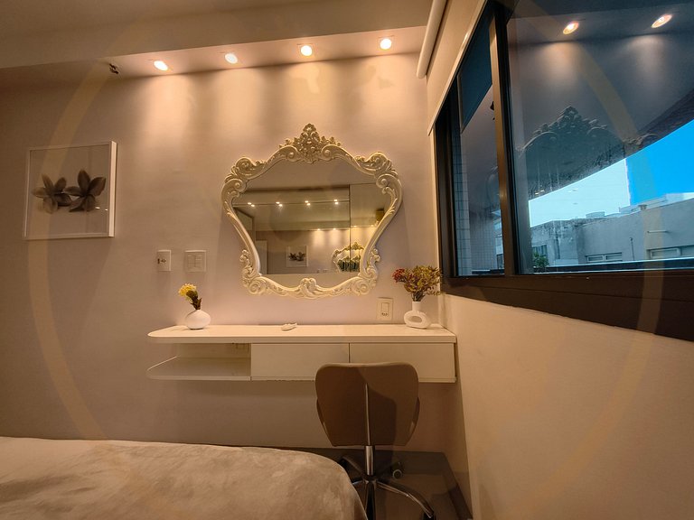 Ipanema Beach Star- Praia -Metrô e 1 vaga garagem