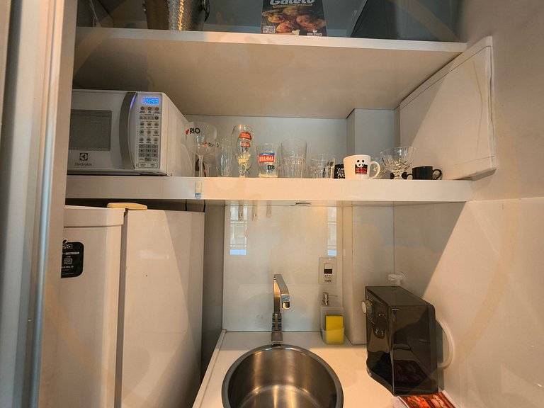 Ipanema Beach Star- Praia -Metrô e 1 vaga garagem