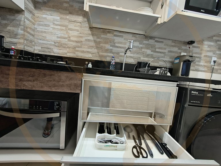 Estúdio Moderno e Equipado no Centro do Rio