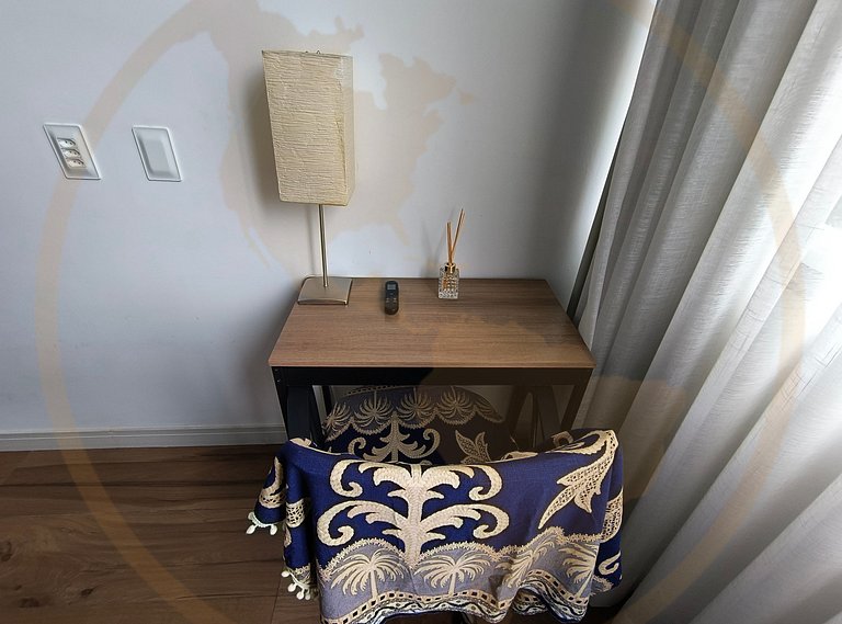 Estúdio moderno a poucos passos da praia