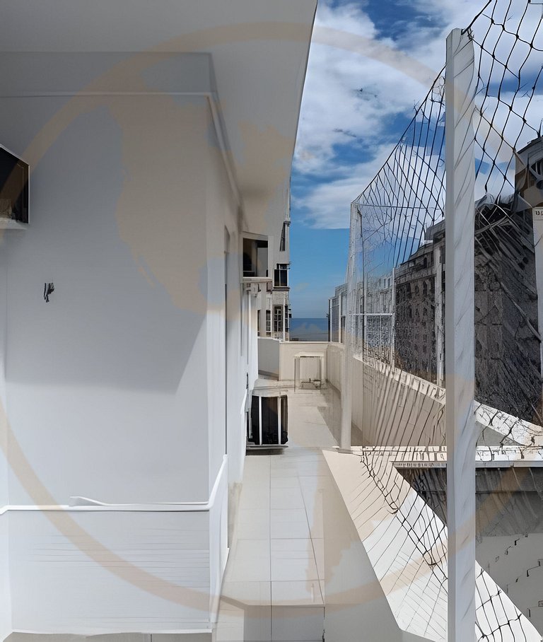 Cobertura -Perto Copacabana Palace e 200m da Praia