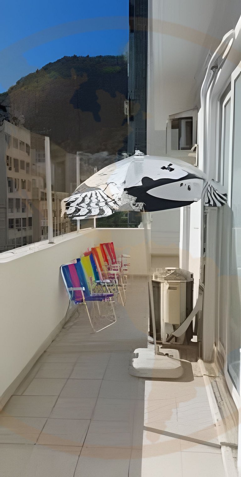 Cobertura -Perto Copacabana Palace e 200m da Praia