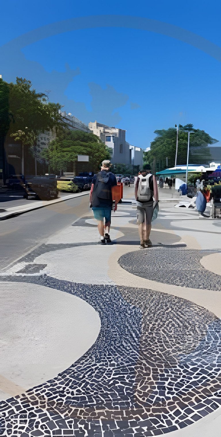 Cobertura -Perto Copacabana Palace e 200m da Praia