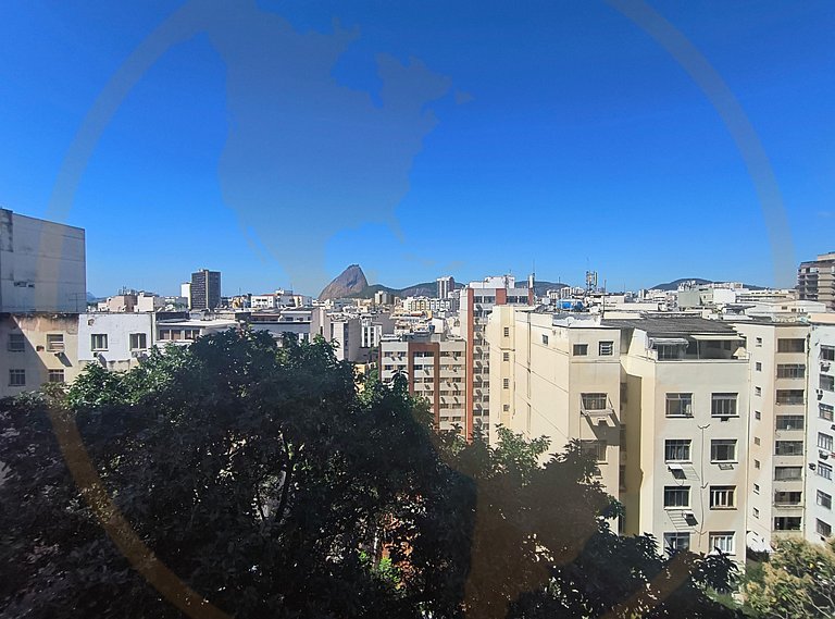 Catete - Vista Pão de Açúcar, perto de tudo, metrô