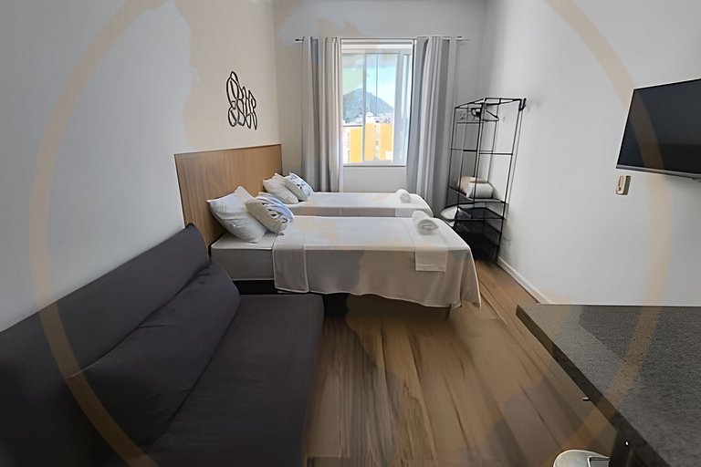 Estúdio Prático e Equipado no Coração de Botafogo