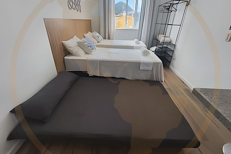 Estúdio Prático e Equipado no Coração de Botafogo