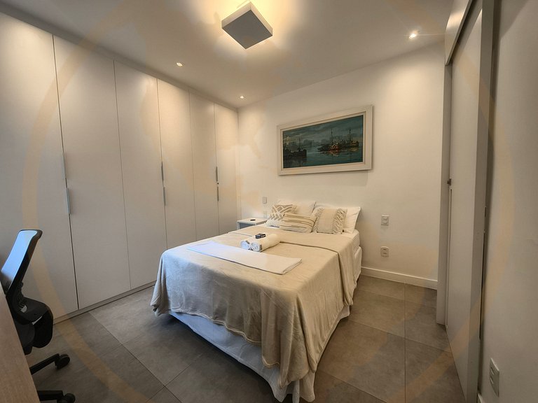 Oásis em Copacabana: apart. moderno e silencioso