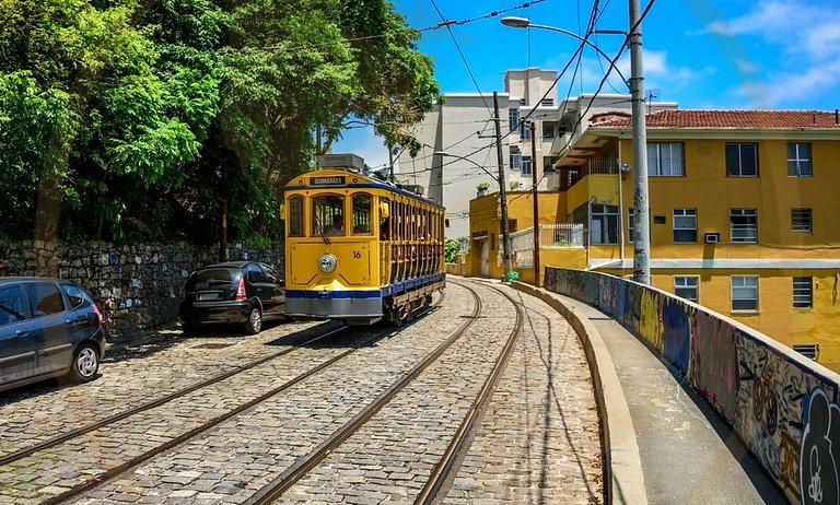 Aconchego no Flamengo, perto do metrô e bares